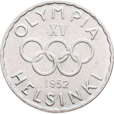 купить Финляндия 500 марок 1952 "XV летние Олимпийские игры, Хельсинки 1952"