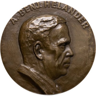 купить Финляндия медаль "Андерс Бенджамин Хеландер. Эксперт и руководитель лесной промышленности"