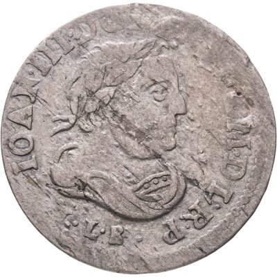 купить Речь Посполитая, Ян III Собесский, шестак (6 грошей) 1684