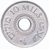 Купить Палестина 10 милей (mils) 1941
