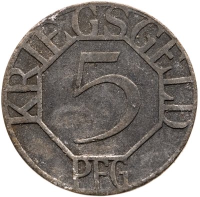 купить Германия (Дортмунд) нотгельд 5 пфеннигов 1917
