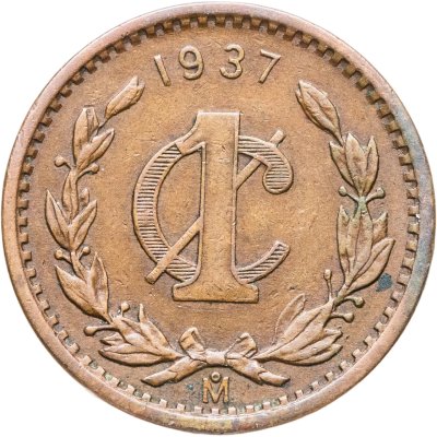 купить Мексика 1 сентаво (centavo) 1937