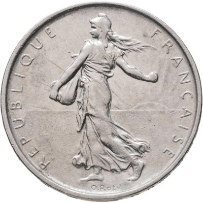 купить Франция 5 франков 1963
