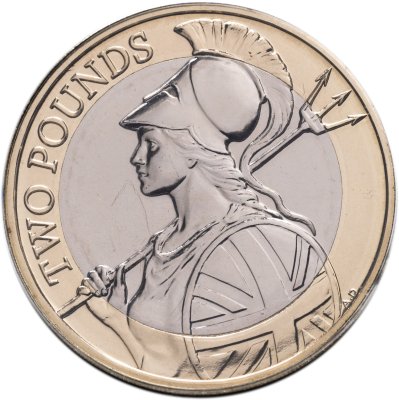 купить Великобритания 2 фунта (pounds) 2015 "Возрождение Британии" в буклете