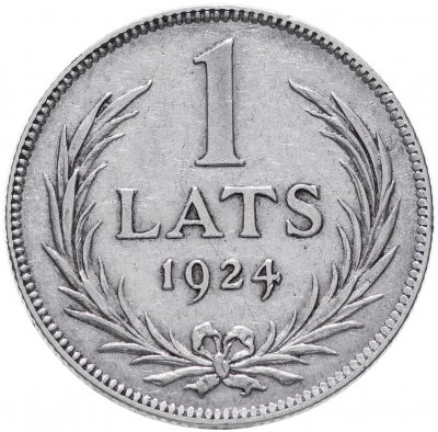 купить Латвия 1 лат 1924