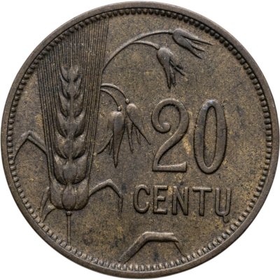 купить Литва 20 центов (cents) 1925