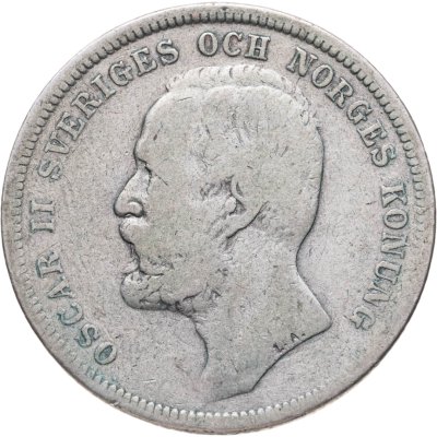 купить Швеция 1 крона 1898