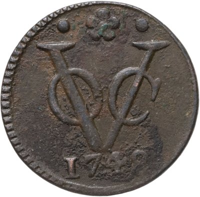 купить Голландская Ост-Индия 1 дуит 1748