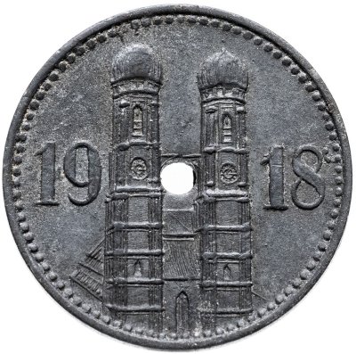 купить Германия "Мюнхен" 15 пфеннигов 1918 нотгельд