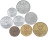 Купить Словакия, полный набор монет 1993-1996 (8 монет)