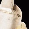 Купить Подстаканник с растительным декором и прорезным бортом, металл, чернь, золочение, Кубачинский художественный комбинат, СССР, 1960-1970 гг.