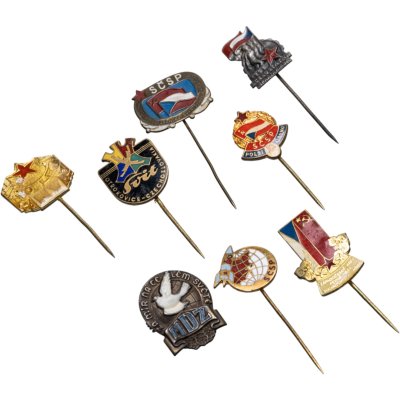 купить Набор начинающего фалериста: подборка из 8-ми значков ЧССР, Чехословакия, 1950-1970 гг.