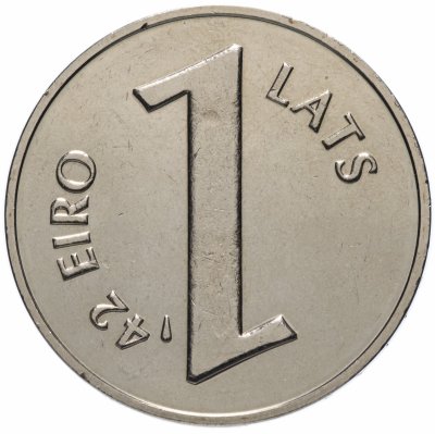 купить Латвия 1 лат (lats) 2013 "Паритет монет"