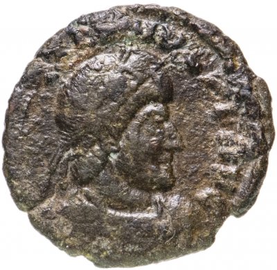 Купить Римская Империя, Валентиниан I, 364-375 гг, центенионалис (реверс: император идет вправо, волочит пленника)