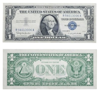 купить США 1 доллар 1957B года (Pick 419b)