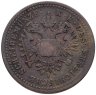 Купить Австрия 1 крейцер (kreuzer) 1851 B