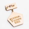 Купить Знак "Участнику 110-го военного парада, 60 лет СССР"