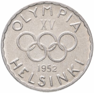 купить Финляндия 500 марок 1952 "XV летние олимпийские игры 1952 года в Хельсинки"