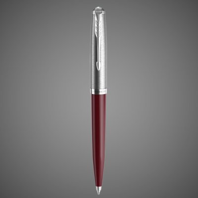 купить Шариковая ручка Parker 51 CORE BURGUNDY CT, стержень: M, цвет чернил: black, в подарочной упаковке., Металлы: нержавеющая сталь, палладий, смола акриловая, 2026 г.