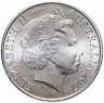 Купить Австралия 20 центов (cents) 2017 Легенды АНЗАК - Медали почета. Медаль за выдающиеся заслуги