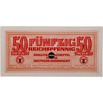 купить Германия, Третий Рейх 50 рейхспфеннигов 1940-1945 для Вермахта
