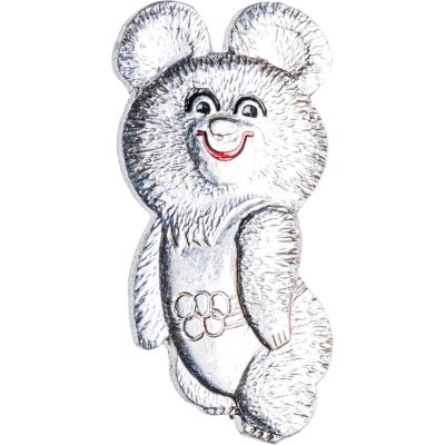 купить Значок Олимпийский мишка Талисман Олимпиада 80 (Разновидность случайная )