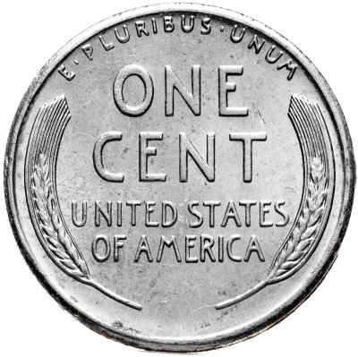 купить США 1 цент (cent) 1943 S Линкольн, пшеничный цент (Wheat Penny) стальной цент, знак монетного двора "S" - Сан Франциско