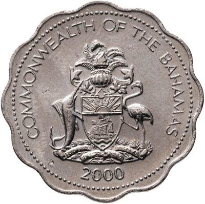 купить Багамы 10 центов (cents) 2000