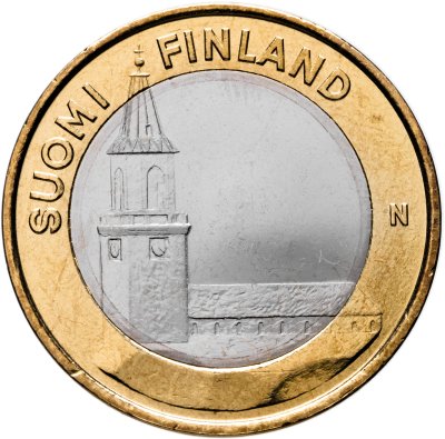 купить Финляндия 5 euro (евро) 2013 "Исконная Финляндия, Кафедральный собор в Турку"