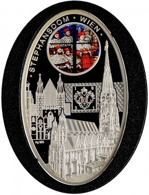 Купить Остров Ниуэ 1 Доллар  2010 "Собор Святого Стефана в Вене"