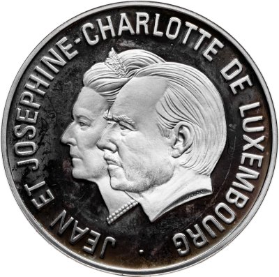 купить Люксембург 25 ЭКЮ 1995 Жан и Жозефина Шарлотта