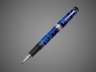 Купить Ручка-роллер Aurora Optima Auroloide Variegated Blue CT, в подарочной коробке, Лаки и смолы: смола, хром, 2026 г.