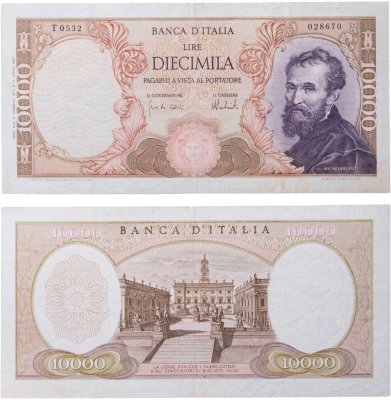 купить Италия 10000 лир 1962