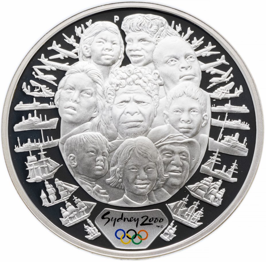 купить Австралия 5 долларов (dollars) 2000 "Олимпийские игры в Сиднее"