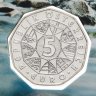 Купить Австрия 5 евро 2013 "Страна воды" BU в блистере