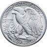 Купить США 50 центов (1/2 доллара, half dollar) 1945 Walking Liberty Half Dollar, без отметки монетного двора