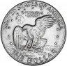 Купить США 1 доллар 1977 Эйзенхауэр, двор D