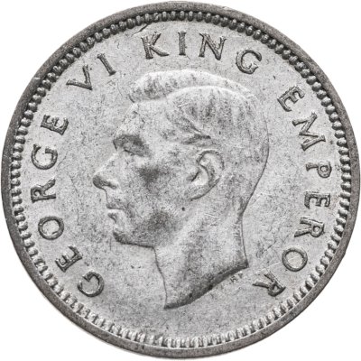 купить Новая Зеландия 3 пенса (pence) 1943