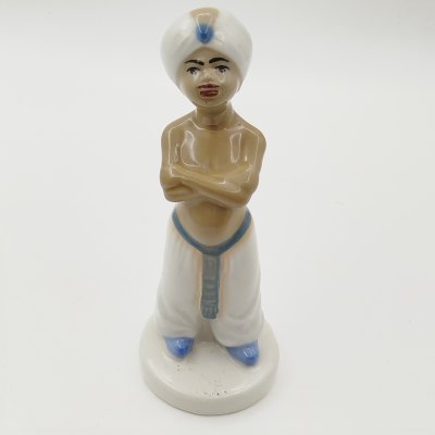 купить Статуэтка "Мальчик-индус", фарфор, роспись, Артель «Прогресс», СССР, 1960-1980 гг.