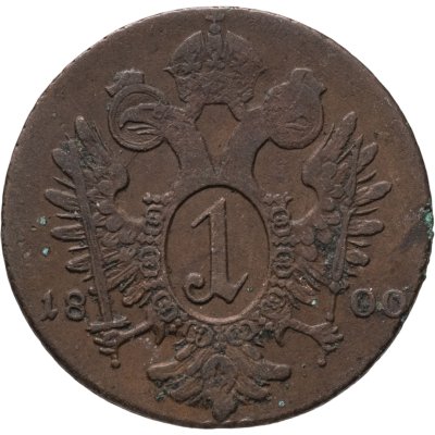 купить Австрия 1 крейцер (kreuzer) 1800
