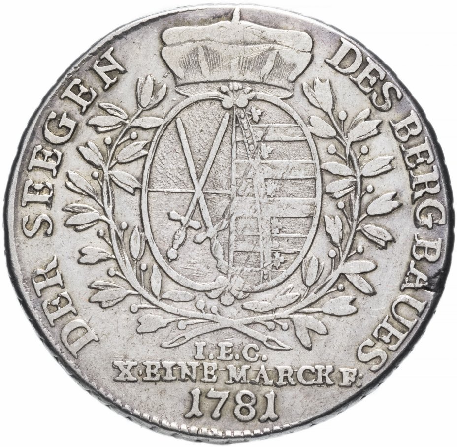 купить Саксония (Германия) 1 талер 1781 Фридрих Август III