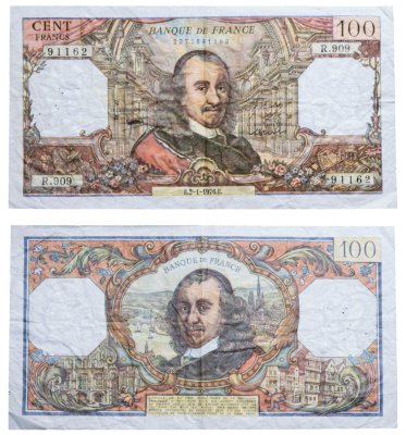 купить Франция 100 франков 1976 года