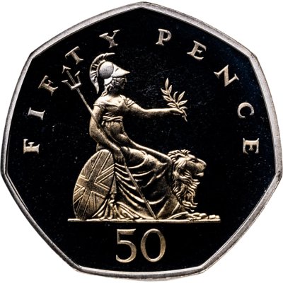 купить Великобритания 50 пенсов (pence) 1999
