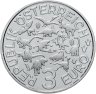 Купить Австрия 3 евро 2021 "Динозавр - Дейноних"