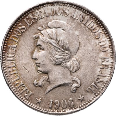 купить Бразилия 1000 реалов (рейс, reis) 1906
