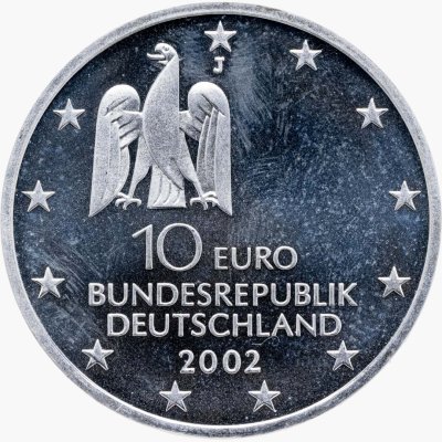 купить Германия 10 евро (euro) 2002 J "Выставка современного искусства «Documenta» в Касселе"