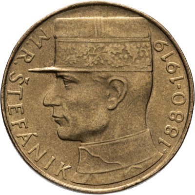 купить Чехословакия 10 крон 1991 "Милан Растислав Штефаник"