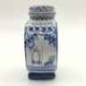 Купить Чайница с изображением танцовщицы, фарфор, роспись, Азия, 1970-1990 гг.