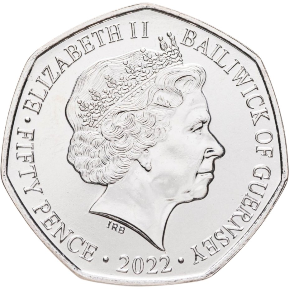 купить Гернси 50 пенсов 2022 "Вокруг света за 80 дней - Лондон"