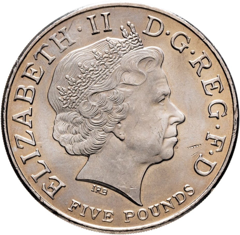 купить Великобритания 5 фунтов (pounds) 2005 "200 лет Трафальгарской битвы"